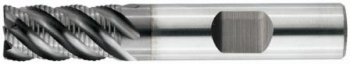 VHM Ø 4,0 mm Z=3 45° Flachstirn HR Profil Stahl (P)